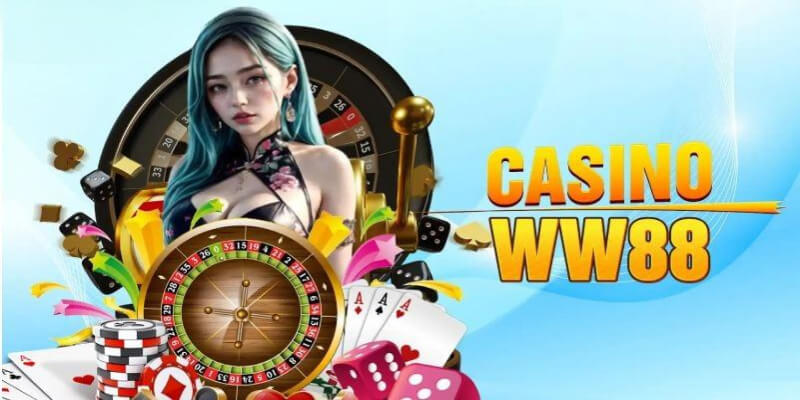 Sảnh casino cực hút khách tại WW88
